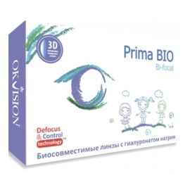 OKVision PRIMA BIO Bi-focal design (6 линз)