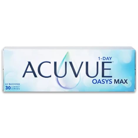 Однодневные контактные линзы Acuvue Oasys Max 1-Day