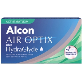 Air Optix plus HydraGlyde for Astigmatism (3 линзы)